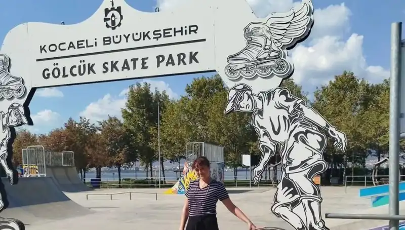 Kocaeli'deki Kaykay Parkına Ünlü Kaykaycı Mattia Ahmet Minguzzi'nin İsim Verilmesi