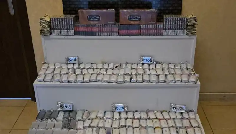Gümrük Kaçağı Sigaralarda Son Büyük Operasyon: Yüzlerce Kilo Ele Geçirildi