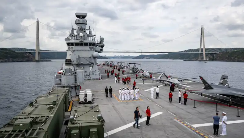 TCG Anadolu, Sarayburnu Limanı'ndan Yola Çıktı: Yeni Dönem Başlıyor