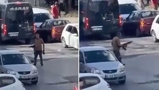 Başakşehir'de Sıcak Gelişme: Pompalı Tüfekle Yolu Kapatıp Korku Saçtı!