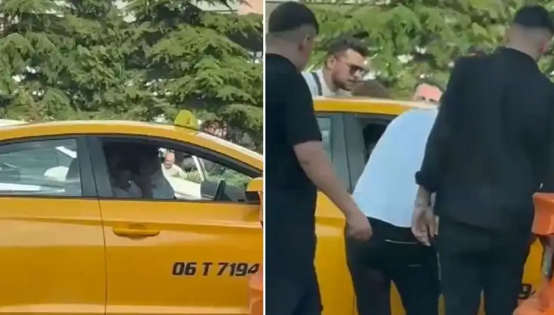 Araç Trafiğinde Yaşanan Sıcak Anlar: Taksi Şoförüne Yumruk Atıldı!