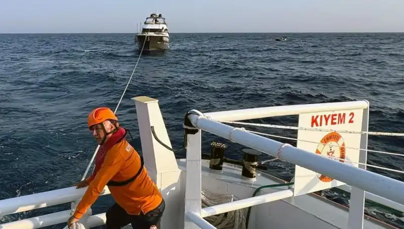 Marmaris Açıklarında Sürüklenen Tekne Dramı: Kurtarma Operasyonu Başarılı Oldu!