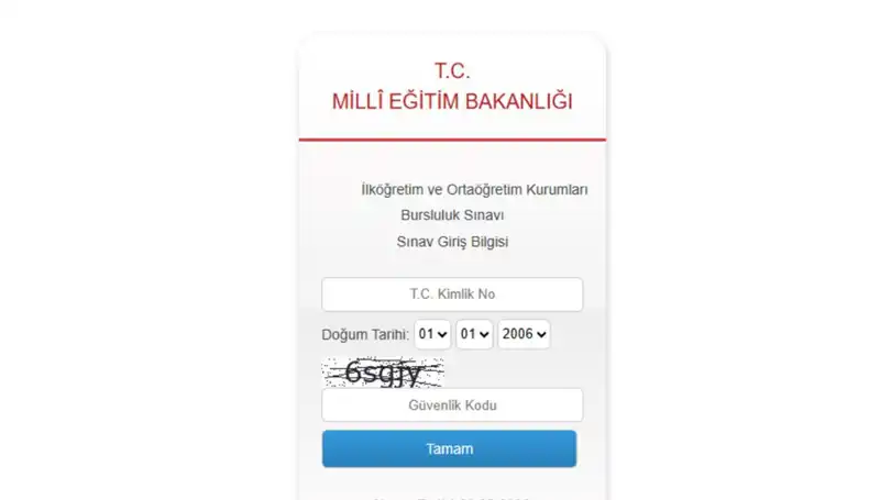2025 MEB Bursluluk Sınavı Giriş Belgesi Ekranı Açıldı: Tarihler ve Detaylar