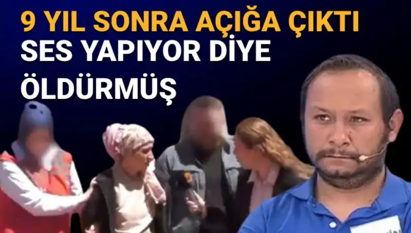 Canlı Yayında Şok İtiraf: 9 Yıl Önceki Cinayetin Perdesi Aralandı