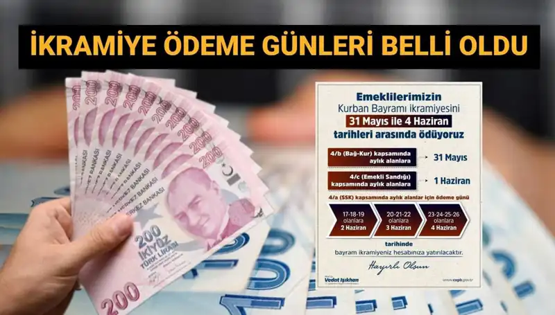 Bayram İkramiyeleri İçin Tarih Belli Oldu: 4 Bin TL Ödeme Süreci Başlıyor!