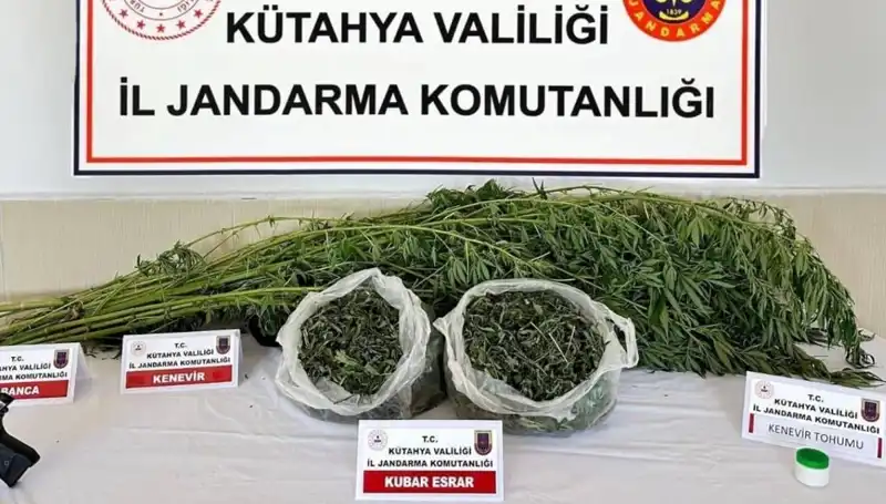 Kütahya'da Uyuşturucu Operasyonu: Ele Geçirilen Madde ve Gözaltılar