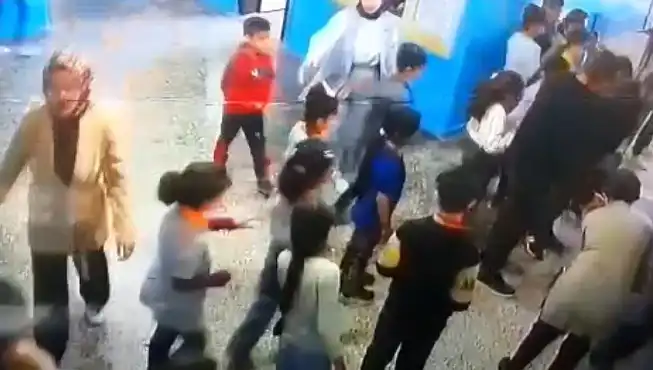 Mardin'de Öğrenci Kriz Anında Müdür Yardımcısından Şok Kurtarma